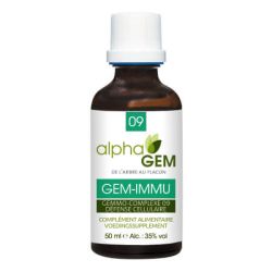 GEM - IMMU - Défenses Immunitaires - 50 ml Bio Alphagem  dans votre magasin bio en ligne Etiketbio.eu