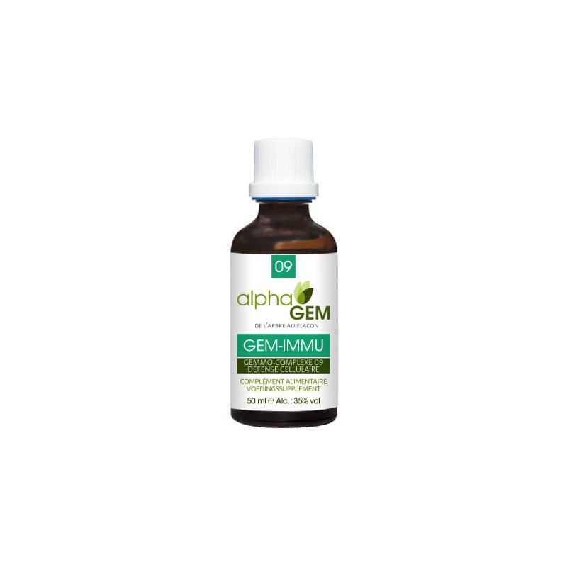 GEM - IMMU - Défenses Immunitaires - 50 ml Bio Alphagem  dans votre magasin bio en ligne Etiketbio.eu