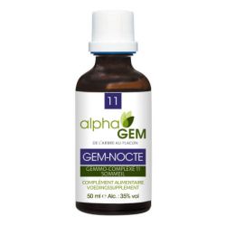 GEM - NOCTE - Bourgeon Sommeil - 50 ml Bio Alphagem  dans votre magasin bio en ligne Etiketbio.eu