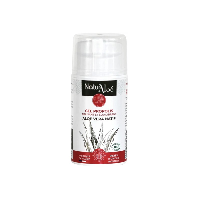 Gel Propolis purifiant - airless 50ml Natur Aloe dans votre magasin bio en ligne Etiketbio.eu Gel Propolis purifiant - airless 50ml Natur Aloe dans votre magasin bio en ligne Etiketbio.eu