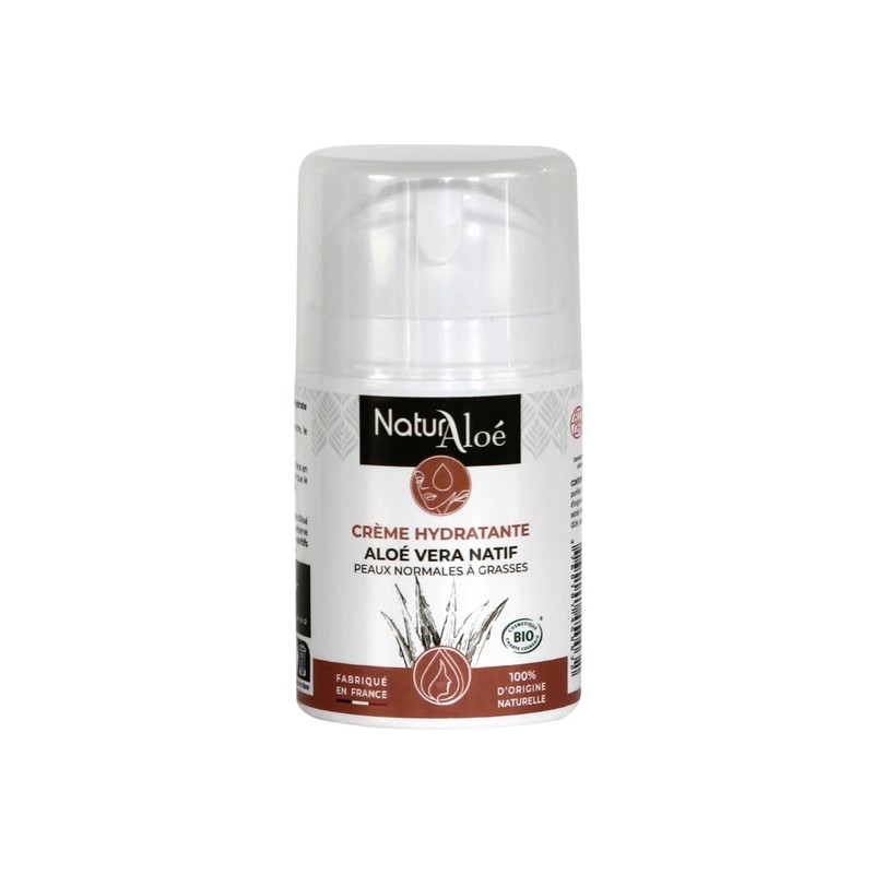 Crème hydratante - airless 50ml Natur Aloe dans votre magasin bio en ligne Etiketbio.eu Crème hydratante - airless 50ml Natur Aloe dans votre magasin bio en ligne Etiketbio.eu