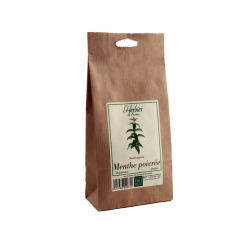 Menthe poivree feuilles 40g Herbier de France dans votre magasin bio en ligne Etiketbio.eu