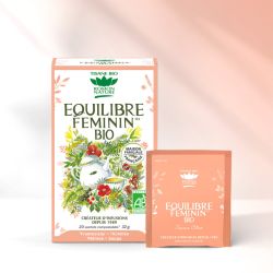 Tisane Équilibre Féminin Bio – 20 sachets Romon Nature dans votre magasin bio en ligne Etiketbio.eu