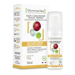 SERUM GEL FLUIDE BOOTER ECLAT 10ML Dermaclay  dans votre magasin bio en ligne Etiketbio.eu