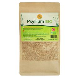 Psyllium blond bio 300g – Nature et Partage Nature & Partage  dans votre magasin bio en ligne Etiketbio.eu