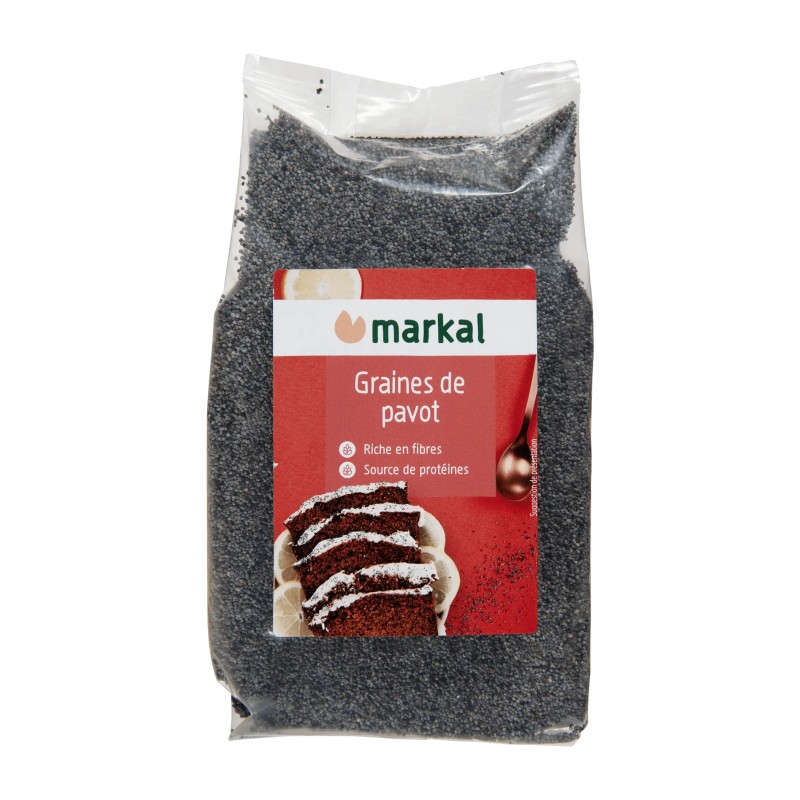 Graines de pavot bio 250g – Markal Markal dans votre magasin bio en ligne Etiketbio.eu Graines de pavot bio 250g – Markal Markal dans votre magasin bio en ligne Etiketbio.eu