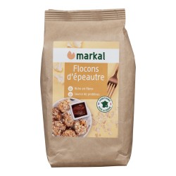 Flocons d’épeautre 500g - Markal  Markal  dans votre magasin bio en ligne Etiketbio.eu