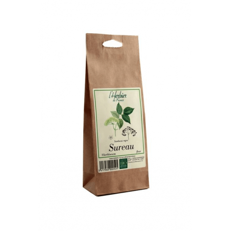 Sureau fleurs 25g Herbier de France  dans votre magasin bio en ligne Etiketbio.eu