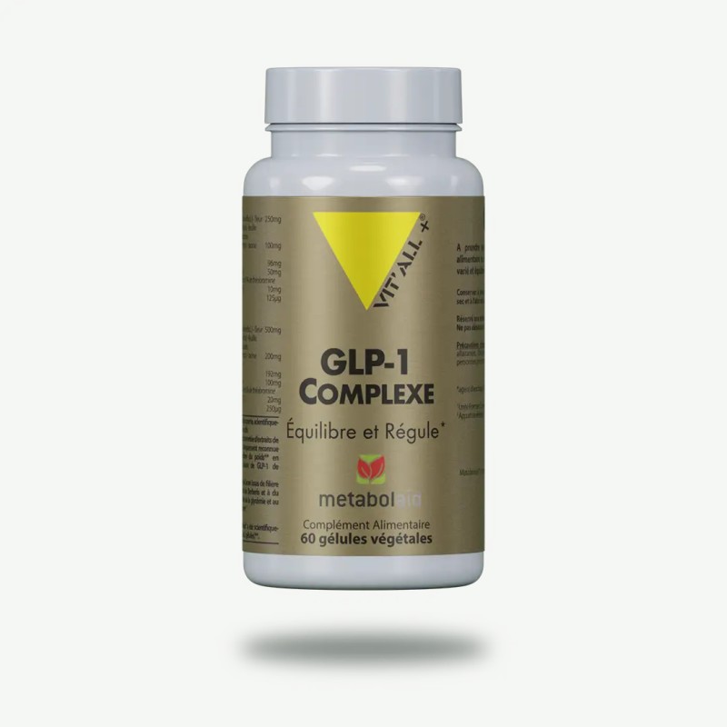 GLP-1 Complexe 60 gélules Vit’all+ Vit'all +  dans votre magasin bio en ligne Etiketbio.eu