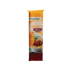 Spaghettis complets 500g - Markal Markal  dans votre magasin bio en ligne Etiketbio.eu