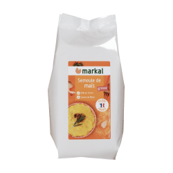 Semoule de maïs grosse 500g - Markal Markal  dans votre magasin bio en ligne Etiketbio.eu