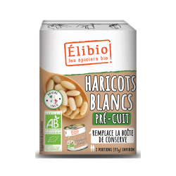 Haricots blancs Italie 230g - Élibio Elibio  dans votre magasin bio en ligne Etiketbio.eu