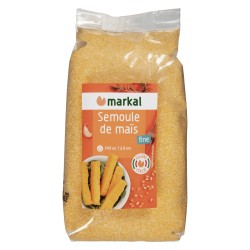 Semoule de maïs fine 500g - Markal Markal dans votre magasin bio en ligne Etiketbio.eu