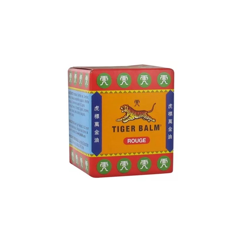 Baume du Tigre Rouge 30g - Tiger Balm Tiger balm  dans votre magasin bio en ligne Etiketbio.eu