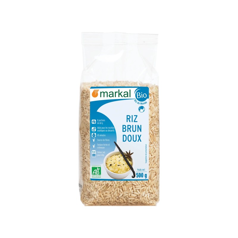 Riz doux glutineux 500g - Markal Markal dans votre magasin bio en ligne Etiketbio.eu Riz doux glutineux 500g - Markal Markal dans votre magasin bio en ligne Etiketbio.eu