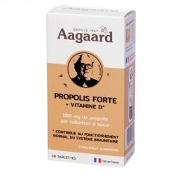 Propolis Forte 28 tablettes- Aagaard Aagaard  dans votre magasin bio en ligne Etiketbio.eu