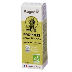 Spray Buccal Propolis 15ml - Aagaard Aagaard  dans votre magasin bio en ligne Etiketbio.eu