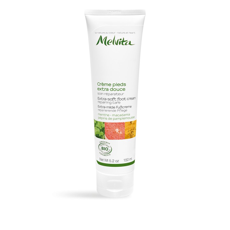 Melvita Crème Pieds Extra-Douce 150ml Melvita   dans votre magasin bio en ligne Etiketbio.eu