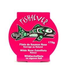Saumon rose Alaska 170g - Fish4Ever Fish4ever  dans votre magasin bio en ligne Etiketbio.eu