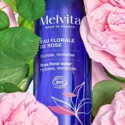 Melvita Eau Florale de Rose Brume 200ml Melvita   dans votre magasin bio en ligne Etiketbio.eu