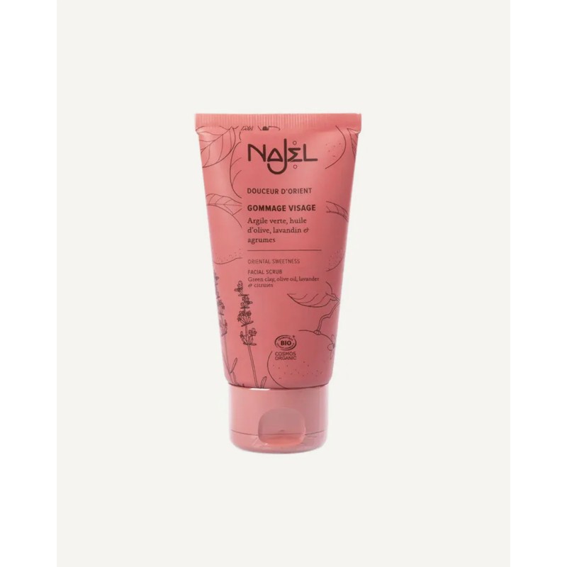 Najel Gommage Visage Argile & Agrumes 75ml Najel dans votre magasin bio en ligne Etiketbio.eu Najel Gommage Visage Argile & Agrumes 75ml Najel dans votre magasin bio en ligne Etiketbio.eu