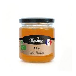 Miel de fleurs de france 250g Baramel  dans votre magasin bio en ligne Etiketbio.eu