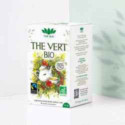 Thé vert bio 18 sachets 32,4g - Romon Nature Romon Nature  dans votre magasin bio en ligne Etiketbio.eu