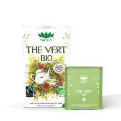 Thé vert bio 18 sachets 32,4g - Romon Nature Romon Nature  dans votre magasin bio en ligne Etiketbio.eu