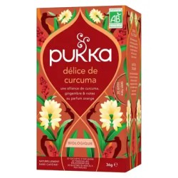 Infusion Délice Curcuma – Pukka Bio x20