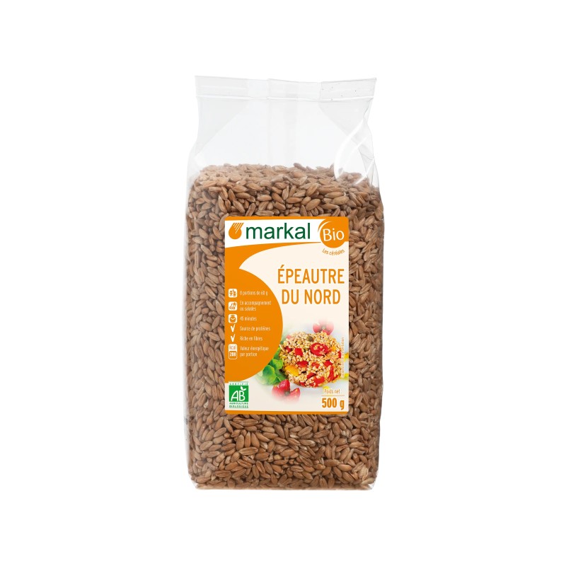 Épeautre du Nord 500g - Markal Markal  dans votre magasin bio en ligne Etiketbio.eu