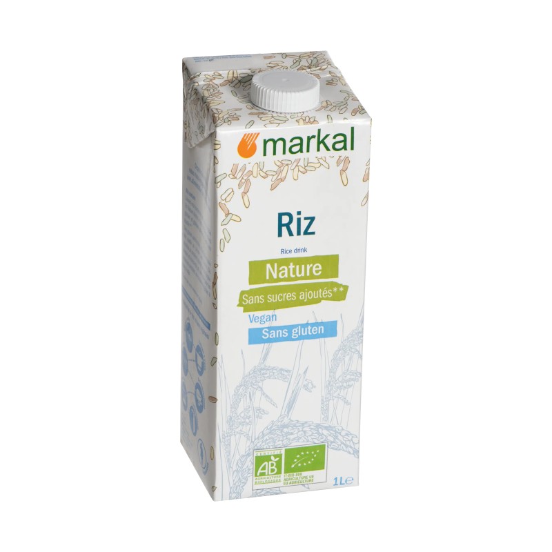 Boisson riz nature 1L - Markal Markal dans votre magasin bio en ligne Etiketbio.eu Boisson riz nature 1L - Markal Markal dans votre magasin bio en ligne Etiketbio.eu