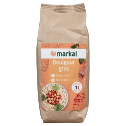 Boulgour gros 500g - Markal  Markal  dans votre magasin bio en ligne Etiketbio.eu