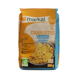 Coquillettes blanches 500g - Markal  Markal  dans votre magasin bio en ligne Etiketbio.eu