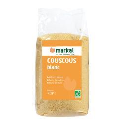 Couscous blanc 1kg - Markal Markal  dans votre magasin bio en ligne Etiketbio.eu