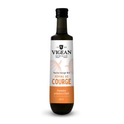 Huile pépin de courge bio 1L - Vigean VIGEAN dans votre magasin bio en ligne Etiketbio.eu