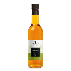 Vinaigre de cidre bio 50cl - Origine France - Vigean  VIGEAN  dans votre magasin bio en ligne Etiketbio.eu