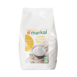 Farine de seigle T130 1kg - Markal Markal  dans votre magasin bio en ligne Etiketbio.eu