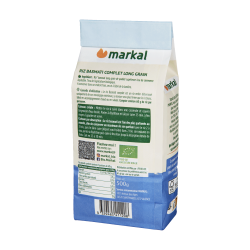 Riz basmati complet 500g - Markal  Markal  dans votre magasin bio en ligne Etiketbio.eu