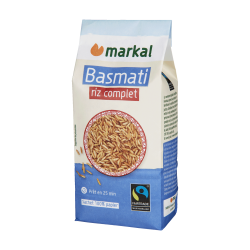 Riz basmati complet 500g - Markal Markal dans votre magasin bio en ligne Etiketbio.eu