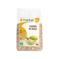 Flocons de seigle 500g - Markal  Markal  dans votre magasin bio en ligne Etiketbio.eu