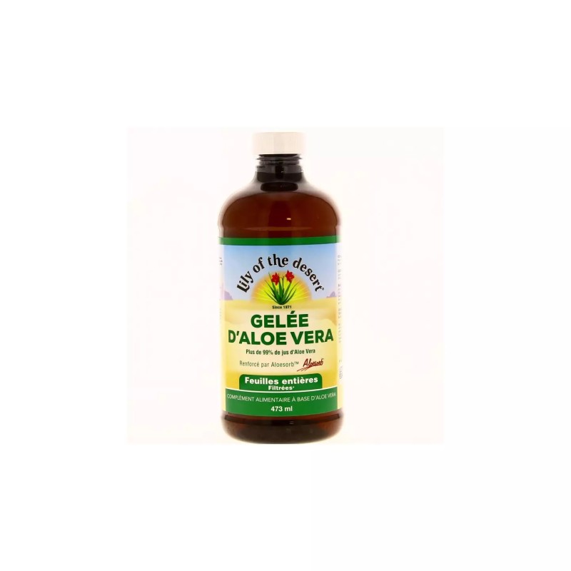 Gelée à Boire Aloe Vera 473 ml Lily of the Desert  dans votre magasin bio en ligne Etiketbio.eu