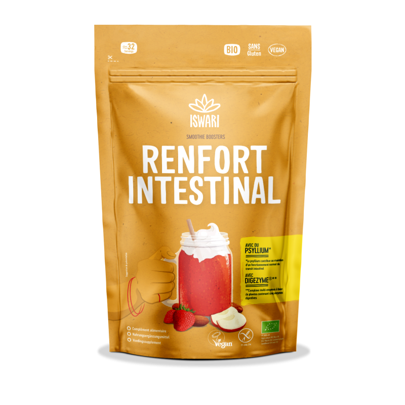 Smoothie renfort intestinal 100g – Iswari Iswari  dans votre magasin bio en ligne Etiketbio.eu