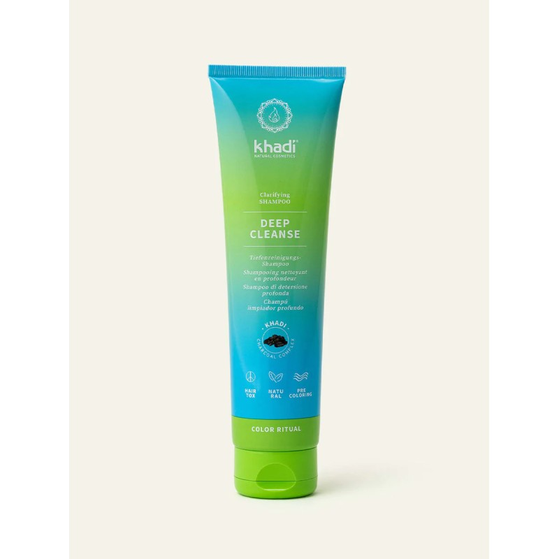 Shampoing Deep Cleanse 150ml – Khadi Khadi  dans votre magasin bio en ligne Etiketbio.eu