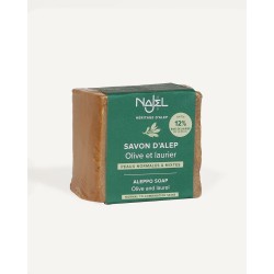 Savon d’Alep 12% laurier 200g – Najel Najel   dans votre magasin bio en ligne Etiketbio.eu