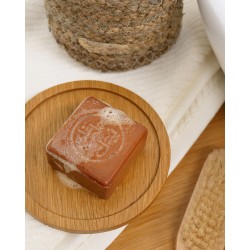 Savon d’Alep argile rouge 100g – Najel Najel   dans votre magasin bio en ligne Etiketbio.eu