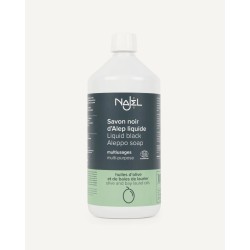 Savon noir d’Alep liquide 1L – Najel Najel   dans votre magasin bio en ligne Etiketbio.eu