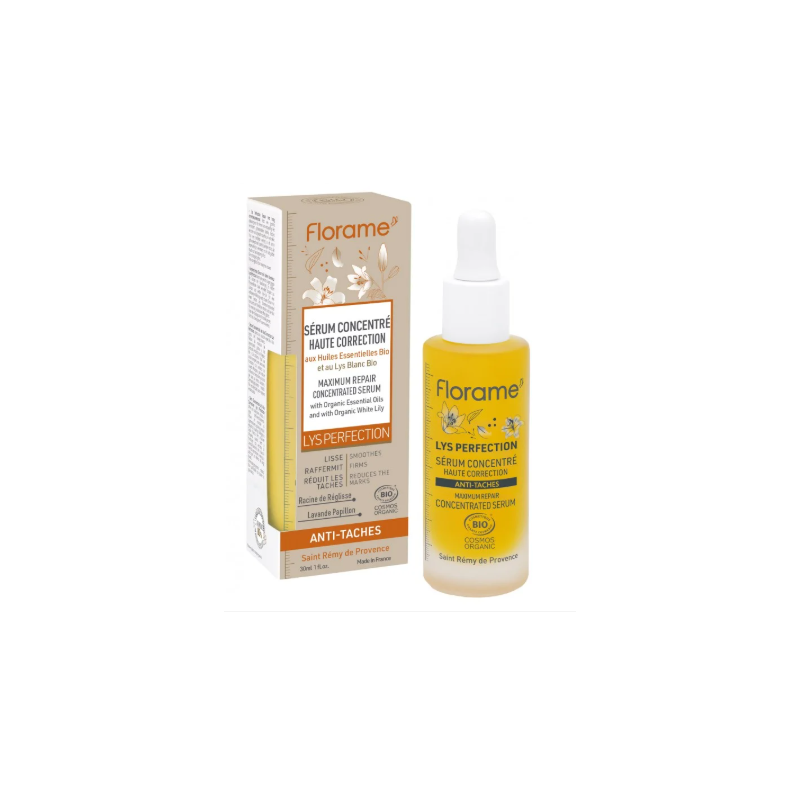 Sérum anti-taches lys perfection 30ml – Florame Florame  dans votre magasin bio en ligne Etiketbio.eu