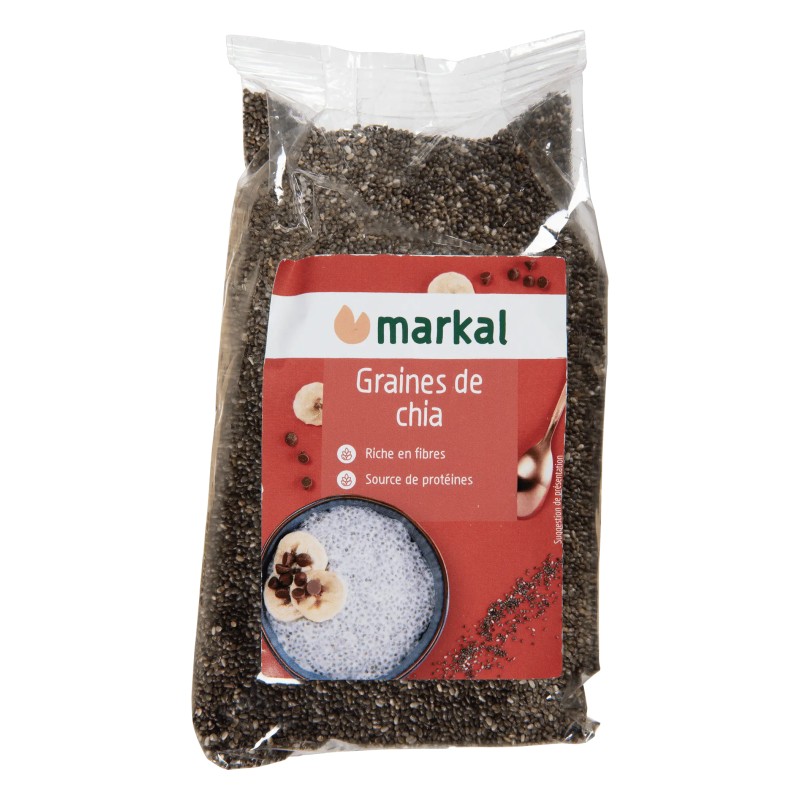 Graines de chia 250g - Markal Markal  dans votre magasin bio en ligne Etiketbio.eu