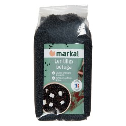 Lentilles beluga 500g - Markal Markal  dans votre magasin bio en ligne Etiketbio.eu
