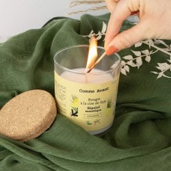 Bougie soja répulsive moustique Comme Avant Comme avant  dans votre magasin bio en ligne Etiketbio.eu